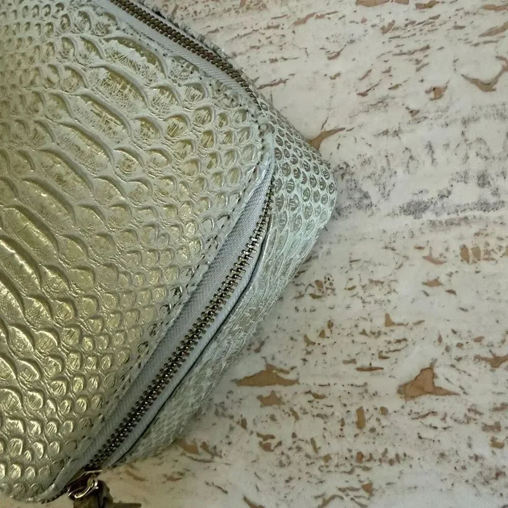 Stella & Dot snake print travel jewelry box. Travel organization